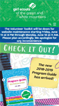 Mobile Screenshot of girlscoutsgwm.org